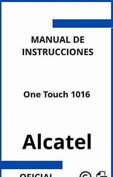 alcatel one touch 1016
