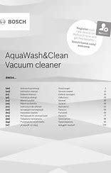 bosch aquawash clean bwd41740