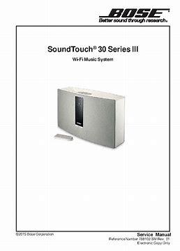 bose soundtouch 30 series iii
