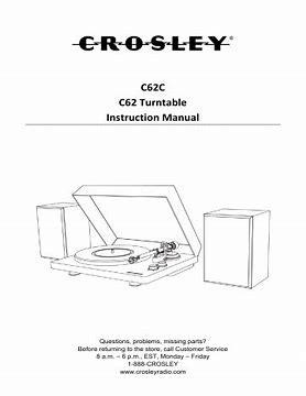 crosley c62c