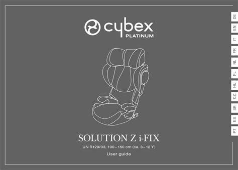 cybex solution z i fix