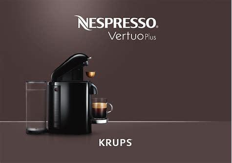 krups nespresso vertuo plus xn9038