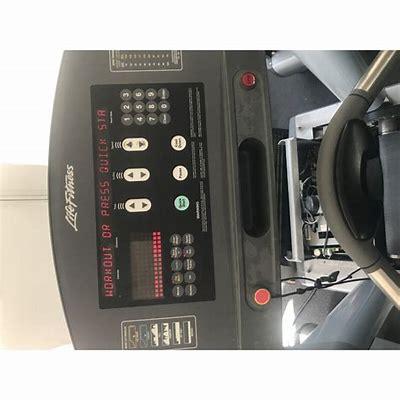 life fitness 95ti treadmill console