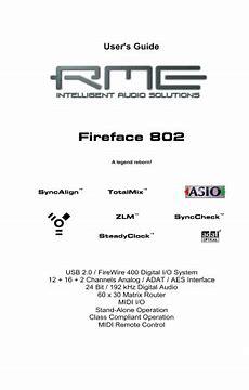 rme fireface 802