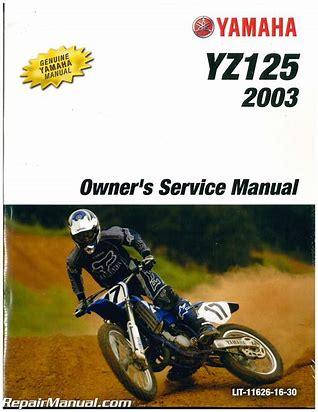 yamaha yz125 2003
