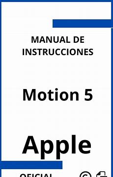apple motion 5