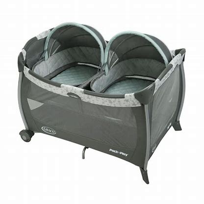 graco pack n play playard with twins bassinet