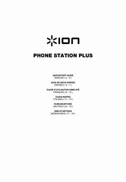 ion phone station plus
