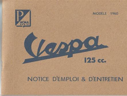 vespa 125 1960
