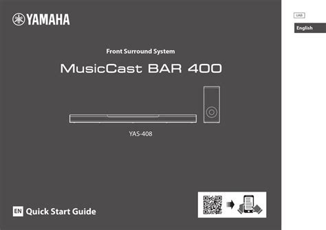 yamaha musiccast bar 400